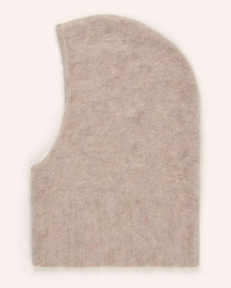 Mrs & HUGS Balaclava Mit Alpaka beige Beige