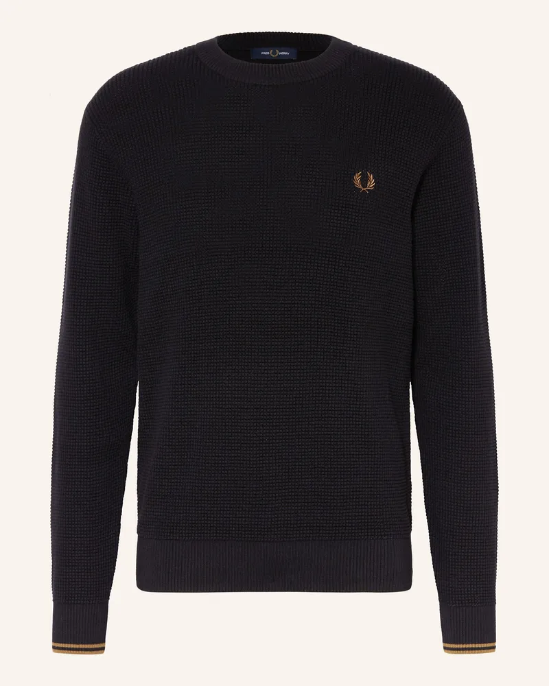 Fred Perry Pullover Schwarz