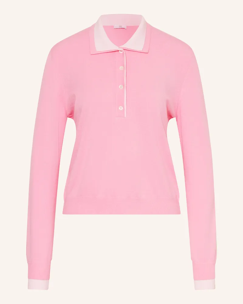 Riani Strick-Poloshirt Rosa