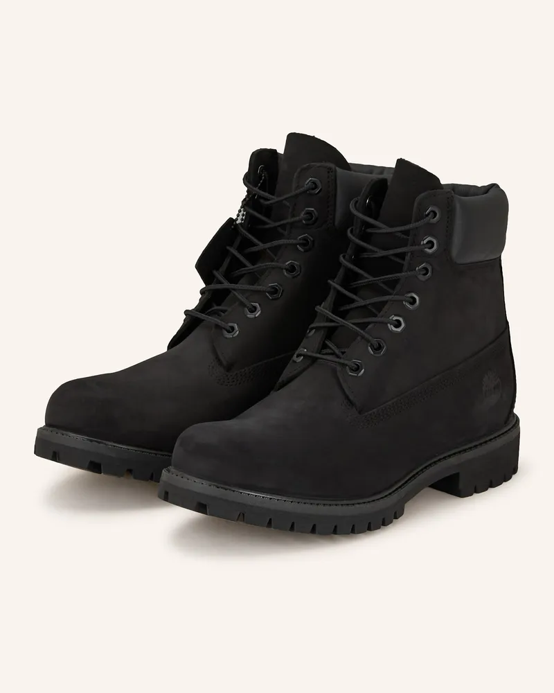 Timberland Schnürboots PREMIUM 6-INCH Schwarz