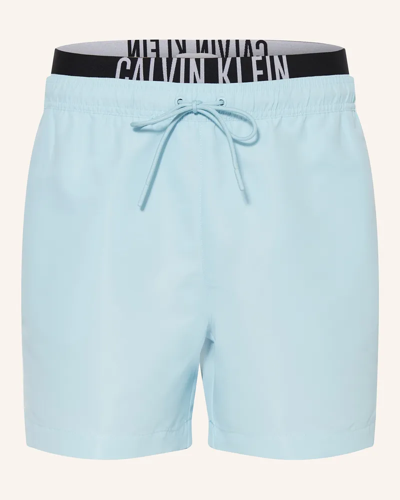 Calvin Klein Badeshorts INTENSE POWER Hellblau