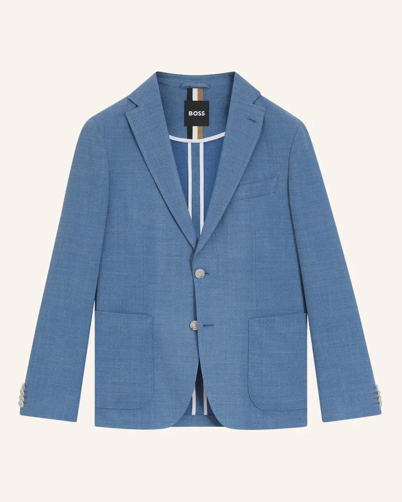 HUGO BOSS Blazer C-HANRY-252 Slim Fit Hellblau