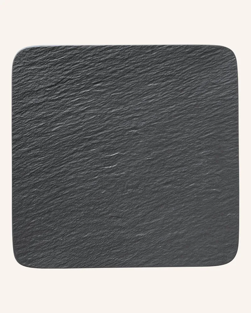 Villeroy & Boch Servierplatte MANUFACTURE ROCK Dunkelgrau