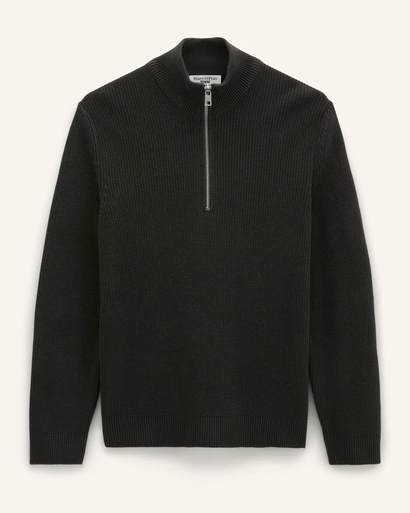 Marc O'Polo Pullover schwarz Dunkelbraun