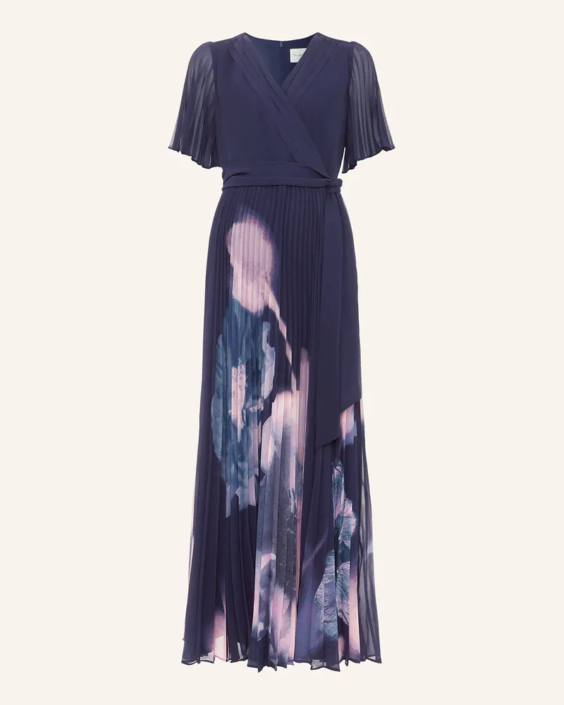 Phase Eight Plisseekleid ABIGAIL Dunkelblau