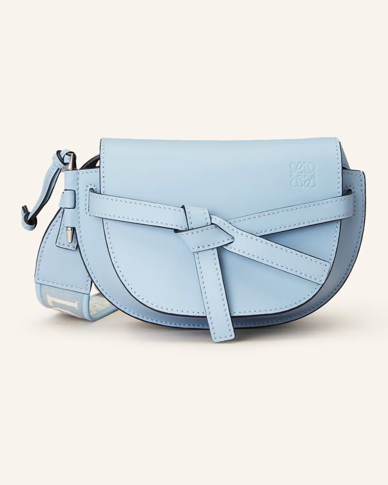 Loewe Umhängetasche MINI GATE DUAL Hellblau