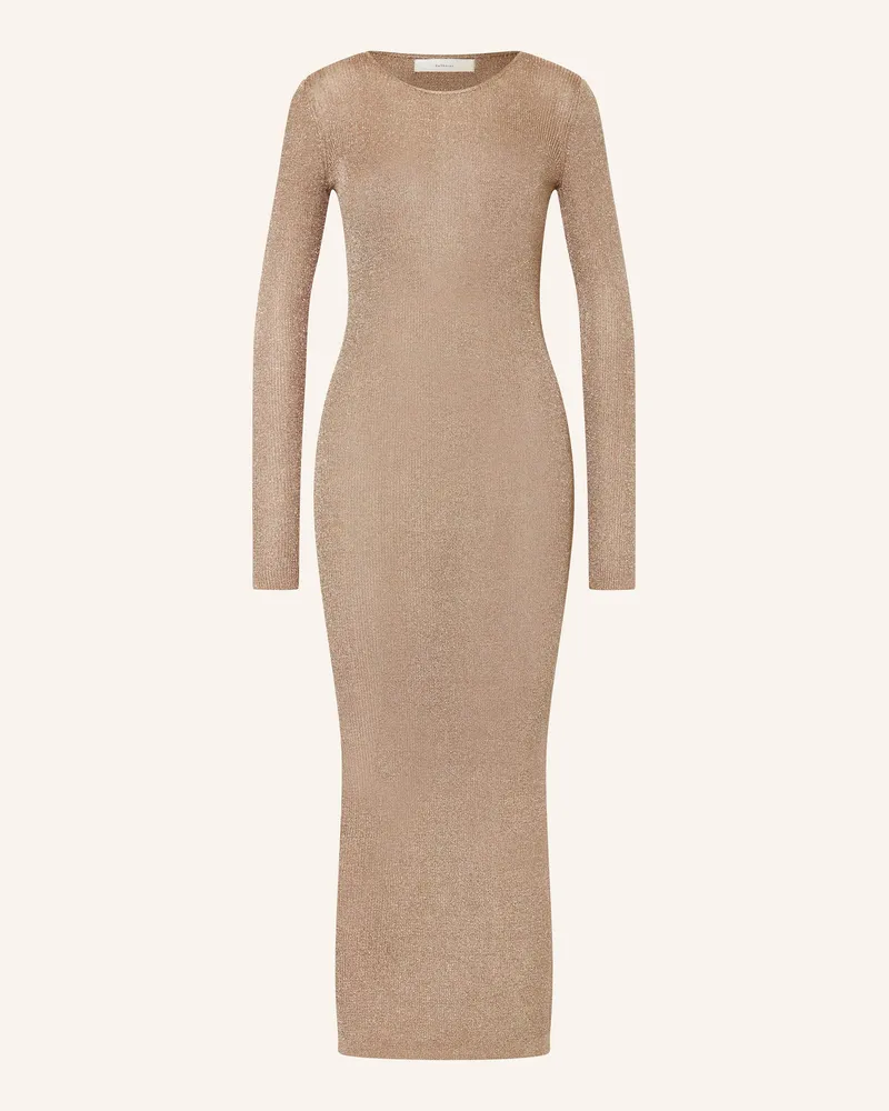 InWear Strickkleid THANIIW mit Glitzergarn Gold