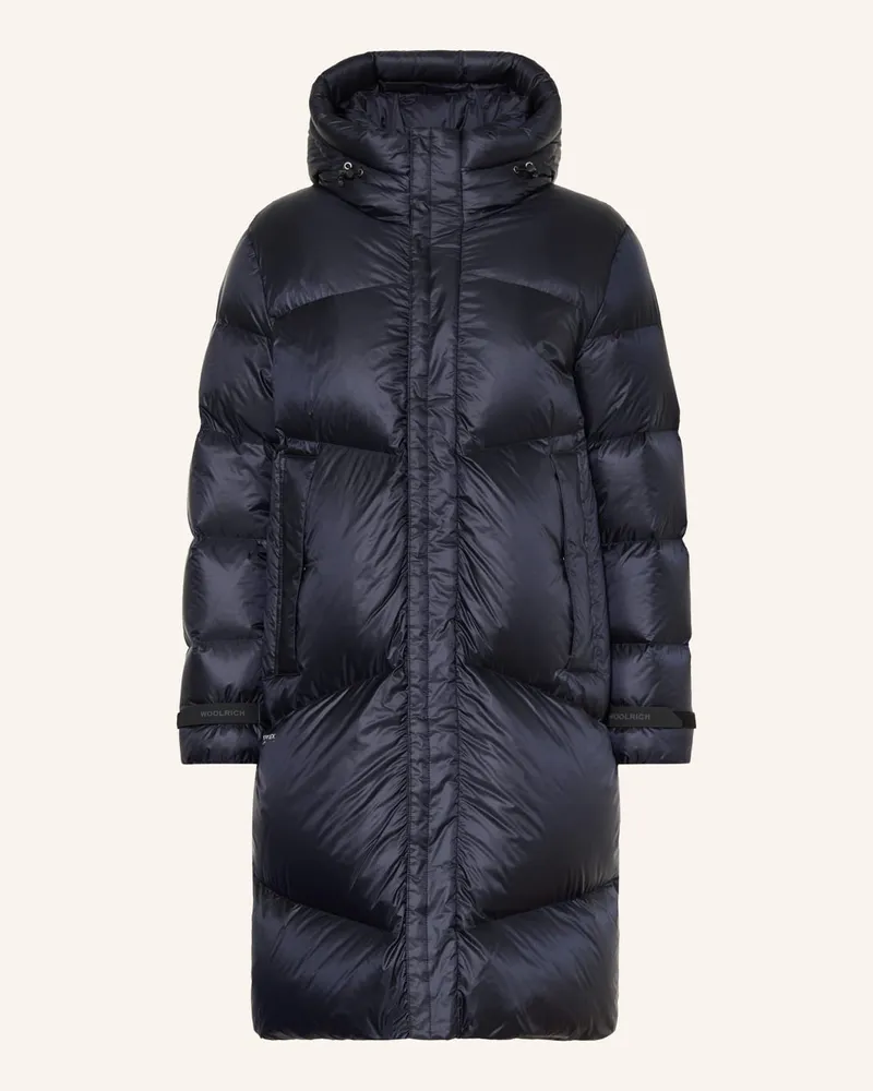 Woolrich Daunenmantel PERTEX Blau