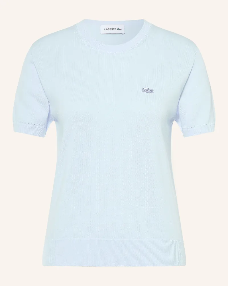 Lacoste Strickshirt blau Hellblau