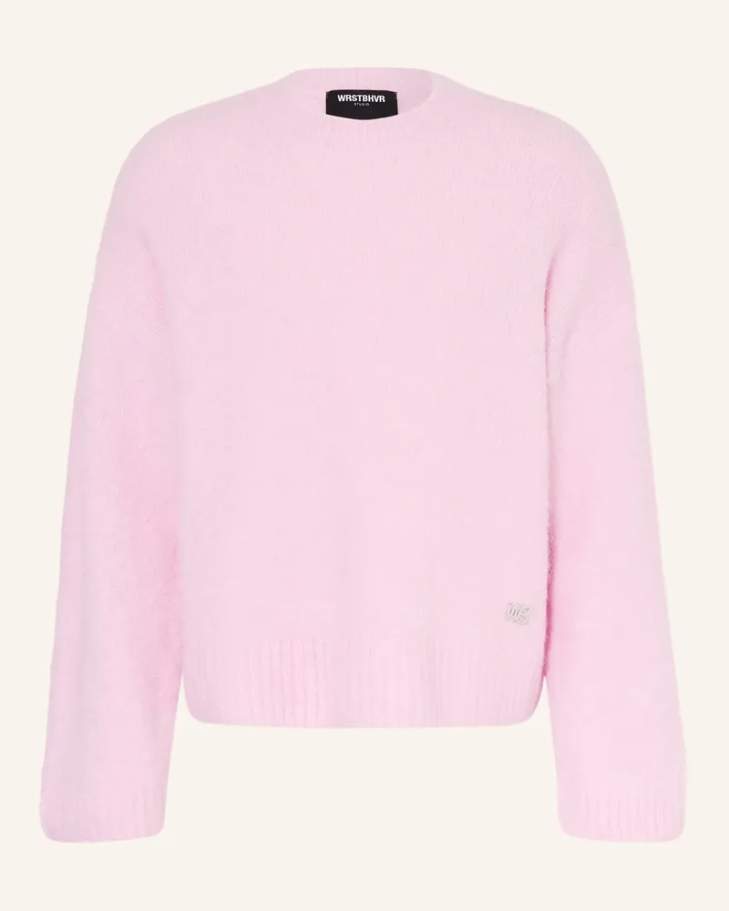 WRSTBHVR Pullover Enci Mit Alpaka pink Rosa