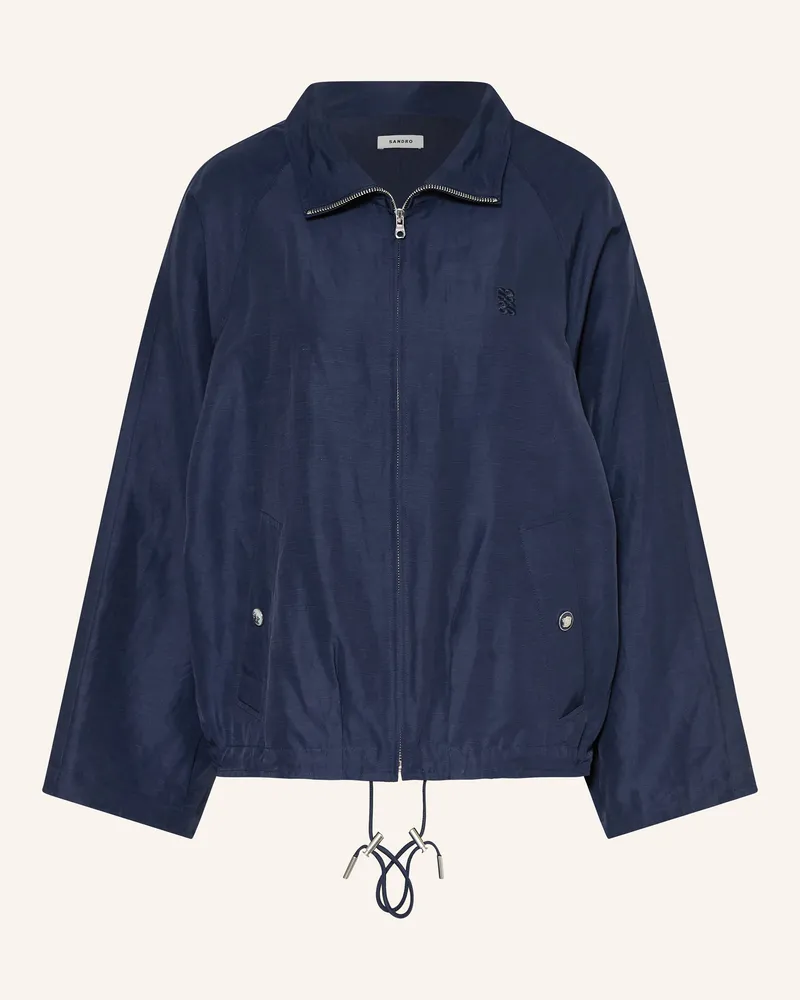 Sandro Jacke blau Dunkelblau