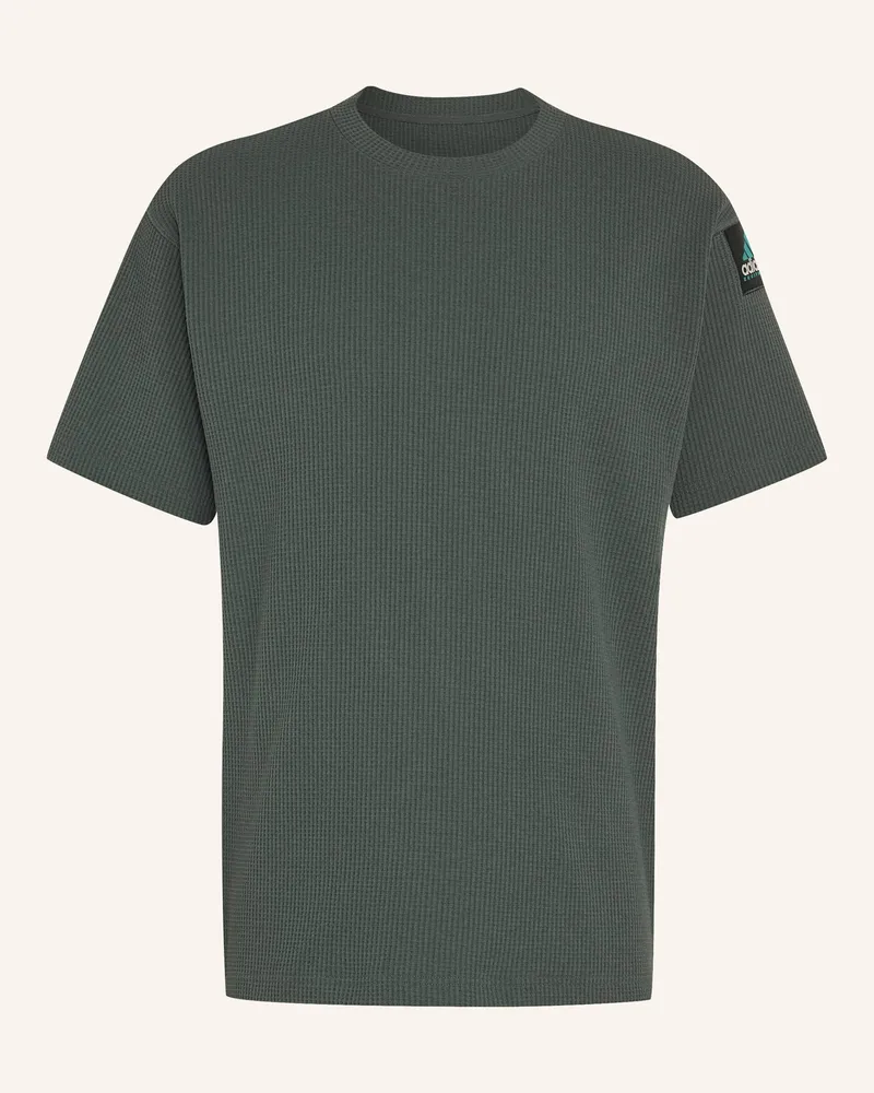 adidas Adidas Equipment T-Shirt, Kurzärmlig, Wabenstruktur grau Schwarz