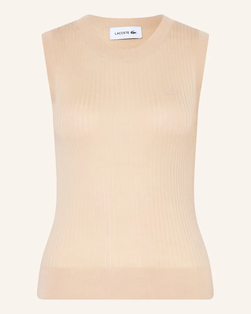 Lacoste Stricktop beige Beige