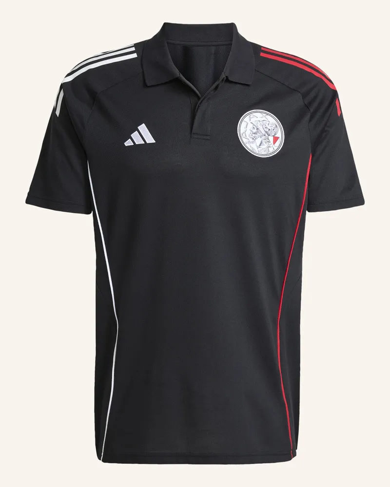 adidas Ajax Tiro 25 Competition Poloshirt schwarz Schwarz