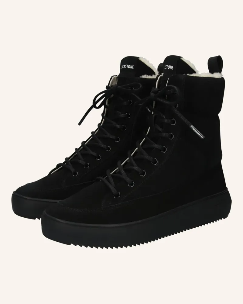 Blackstone Sneaker schwarz Schwarz