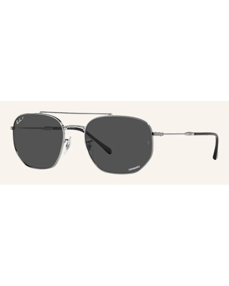 Ray Ban Sonnenbrille RB3707 Grau