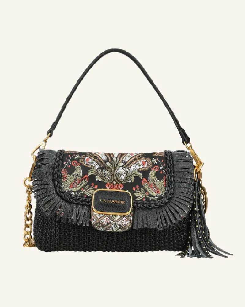 LA CARRIE Taschen Arabesque Shoulder Bag schwarz Schwarz