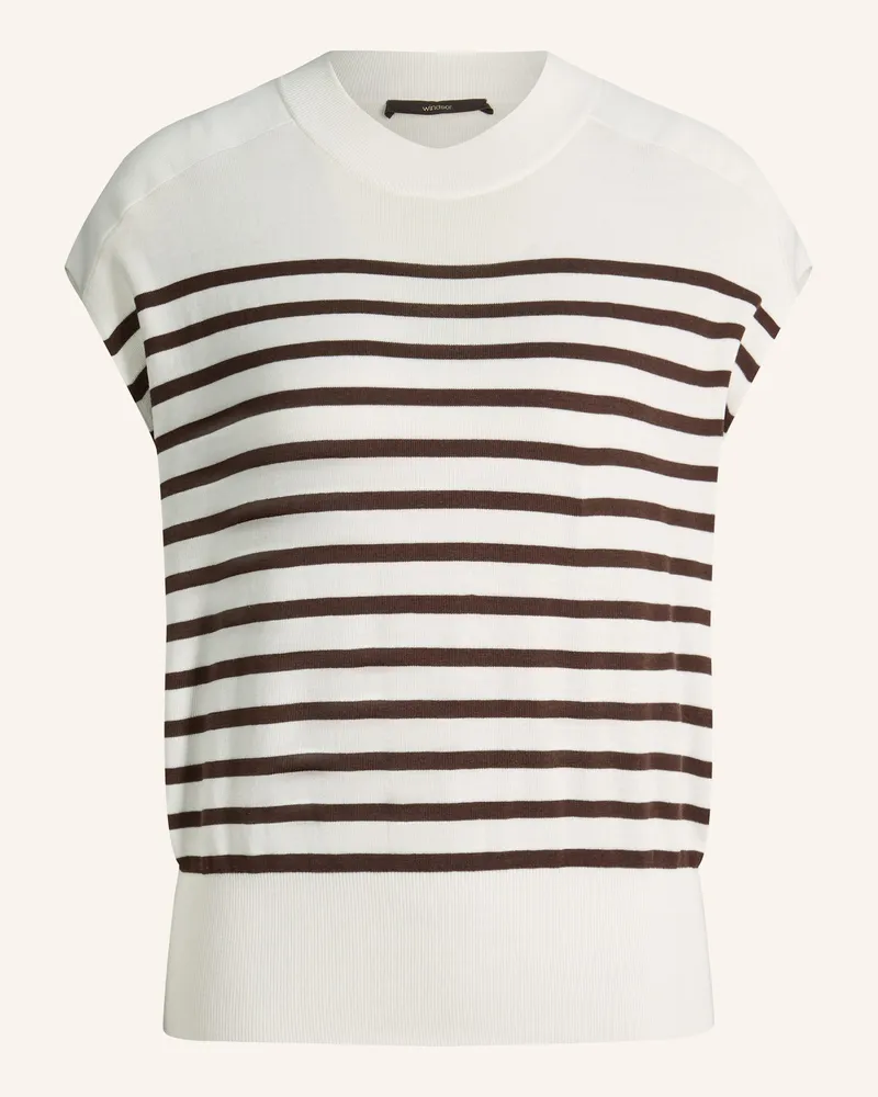windsor. Strickshirt weiss Ecru