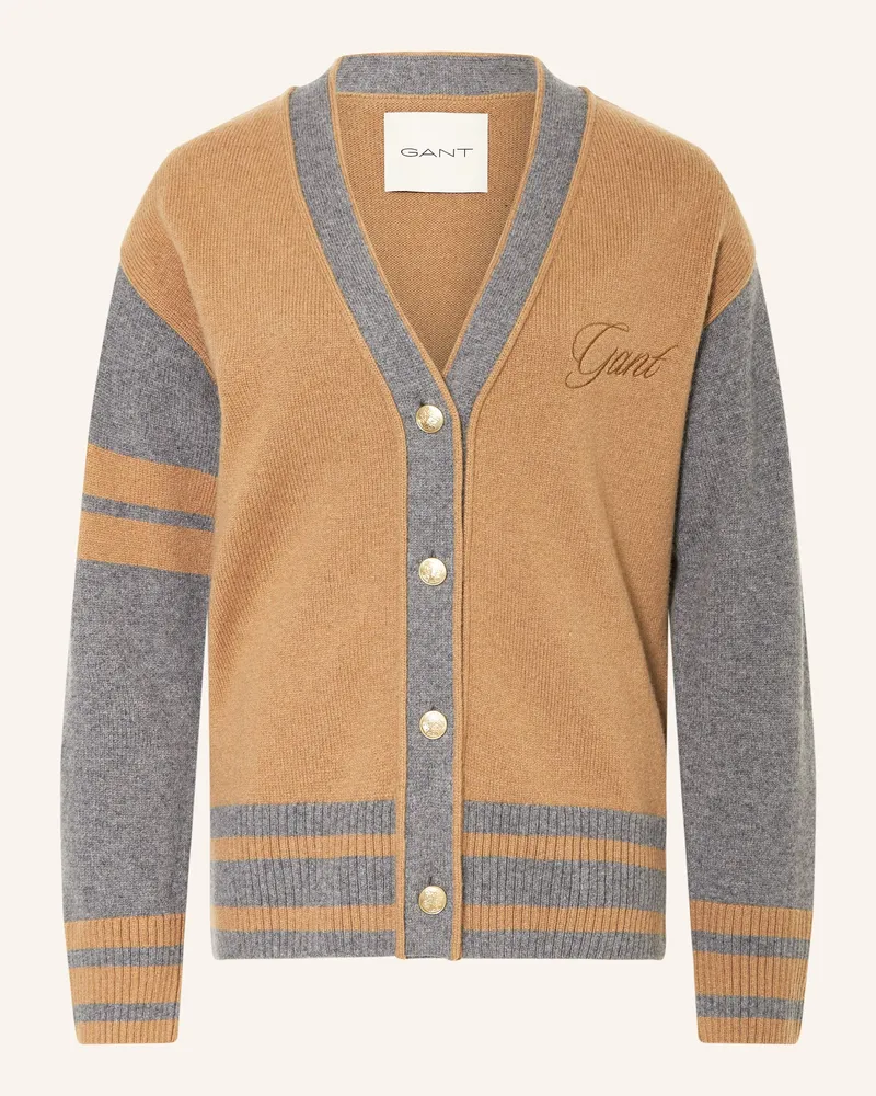 Gant Strickjacke Braun