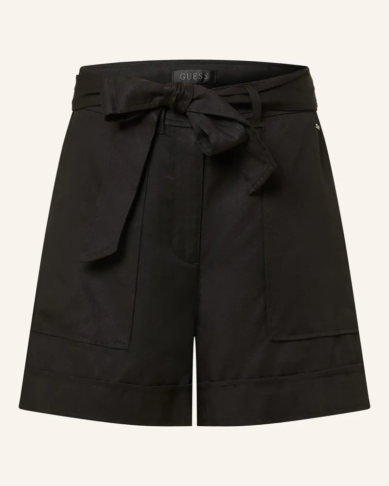 Guess Shorts NEW NINA Schwarz