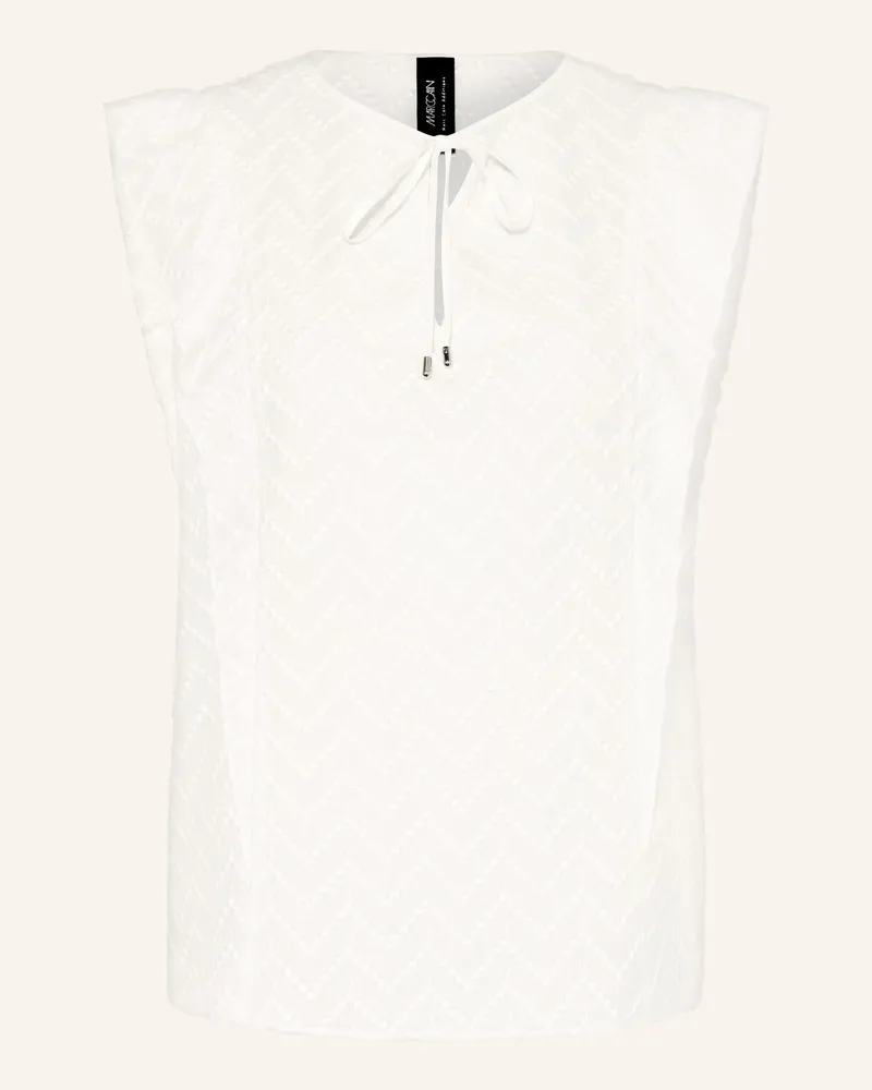Marc Cain Blusentop weiss 100