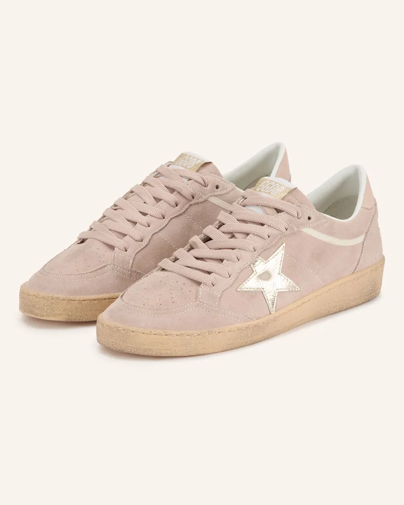 Golden Goose Sneaker Ball Star rosa Hellrosa