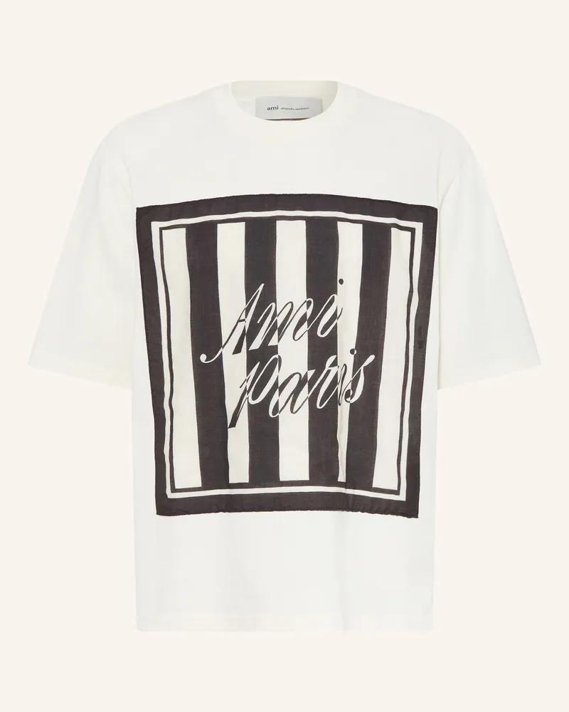 AMI Paris T-Shirt beige Creme