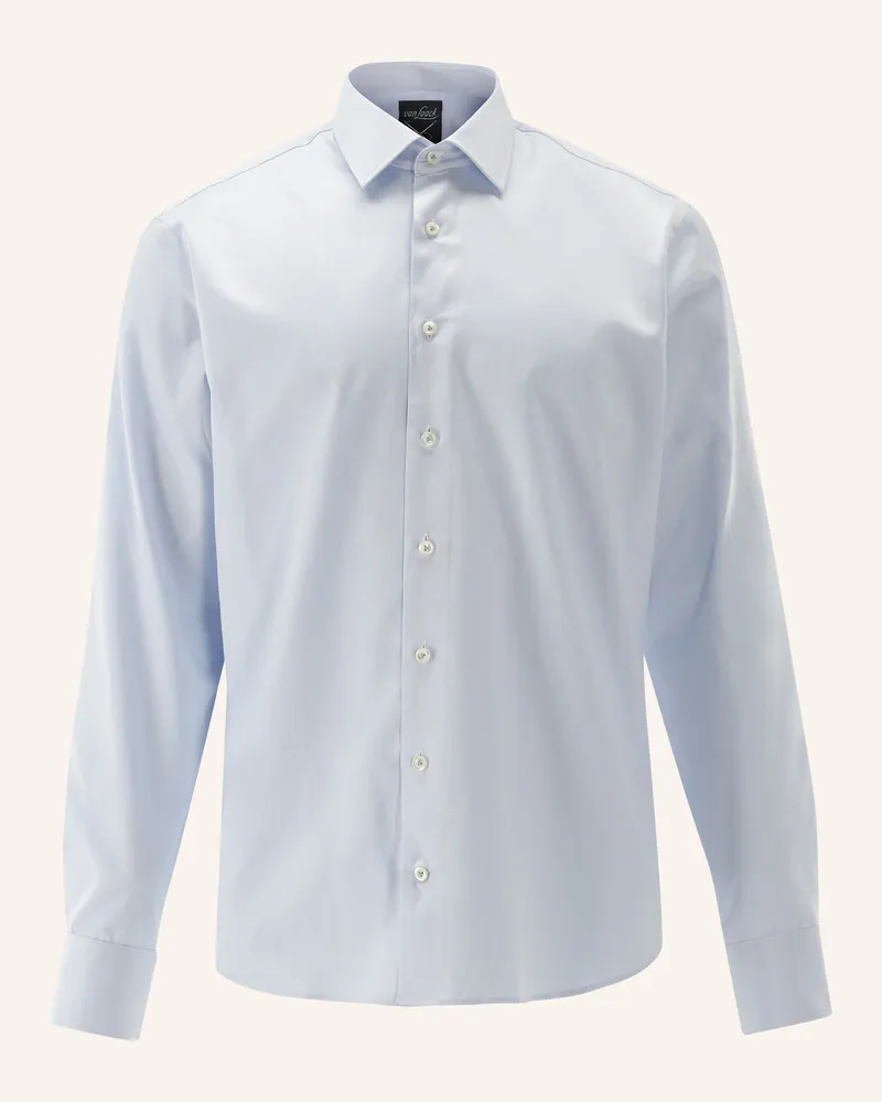 van Laack Hemd Slim Fit blau Hellblau