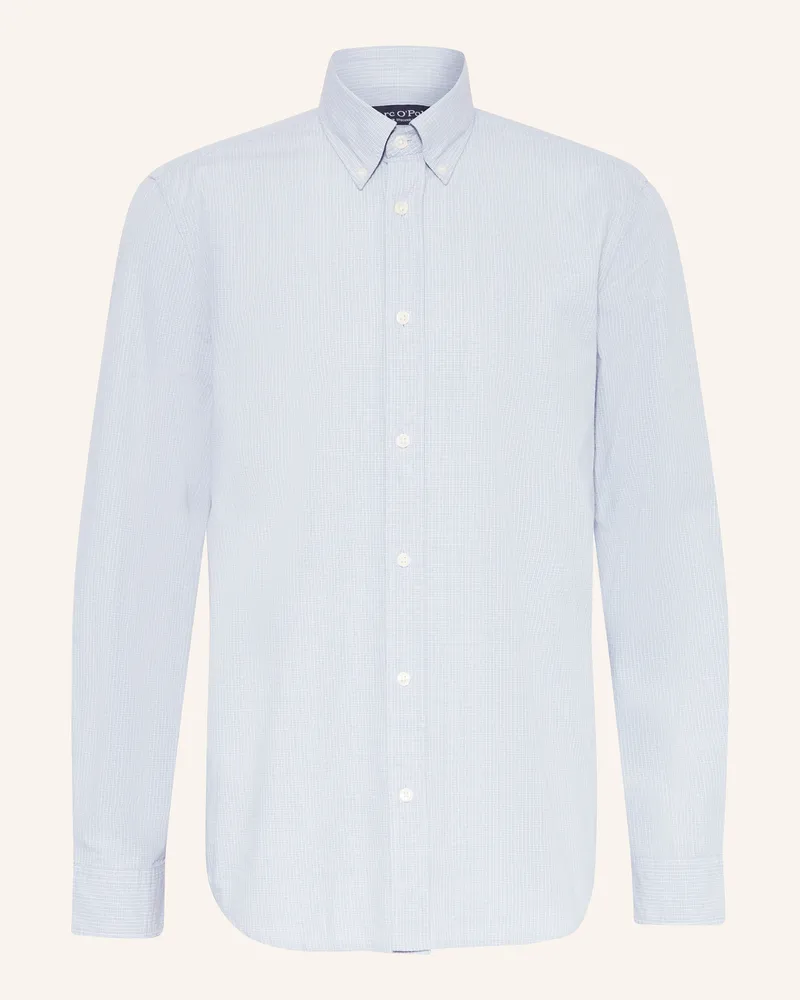 Marc O'Polo Hemd Regular Fit Hellblau