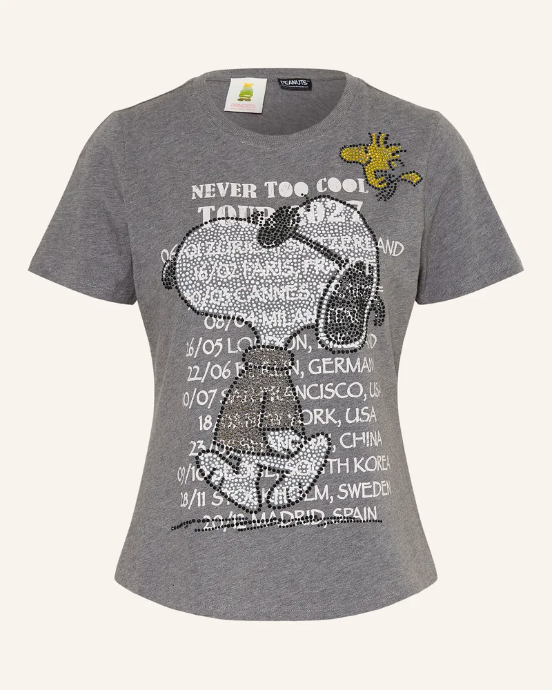 Princess goes Hollywood T-Shirt Mit Schmucksteinen grau Grau