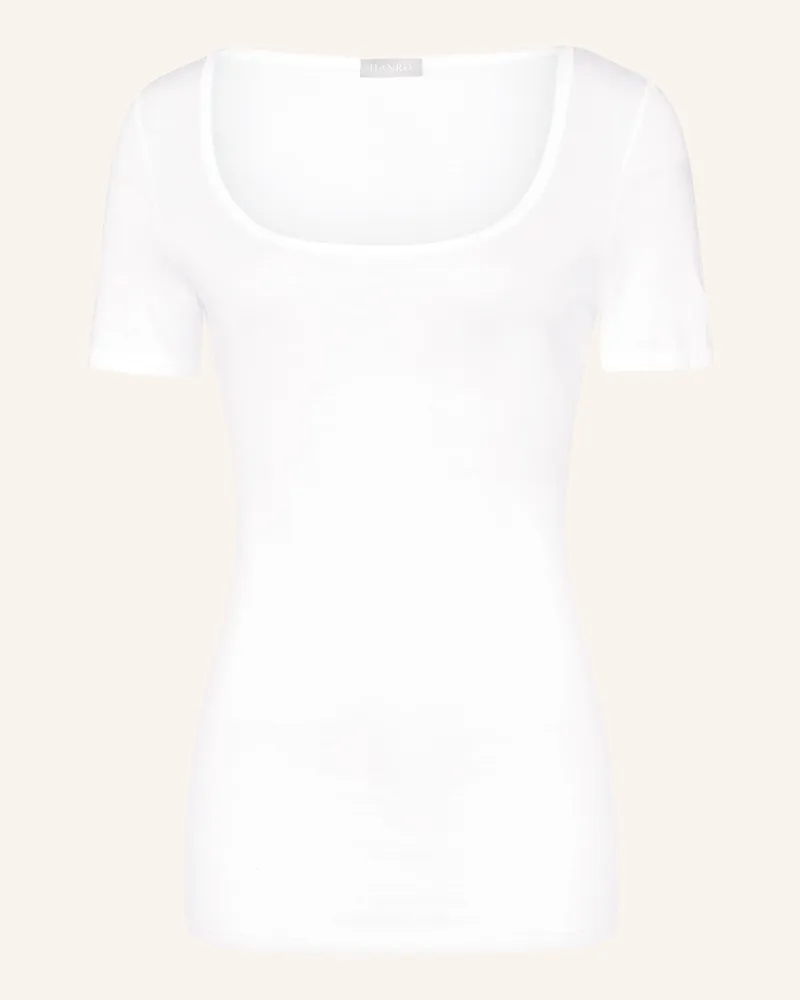 Hanro T-Shirt Ultralight weiss Weiss