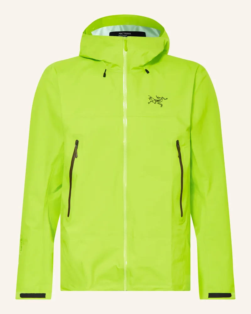 Arc'teryx ARC'TERYX Hardshell-Jacke BETA SL Neongrün