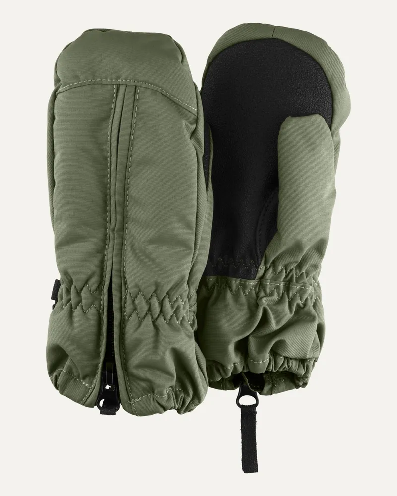 Sterntaler Fäustlinge Rips gruen Dunkelgrün