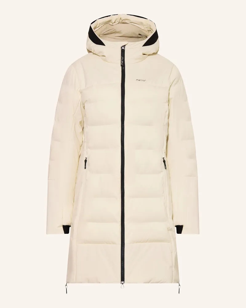 me°ru' Steppmantel Esbjerg beige Ecru