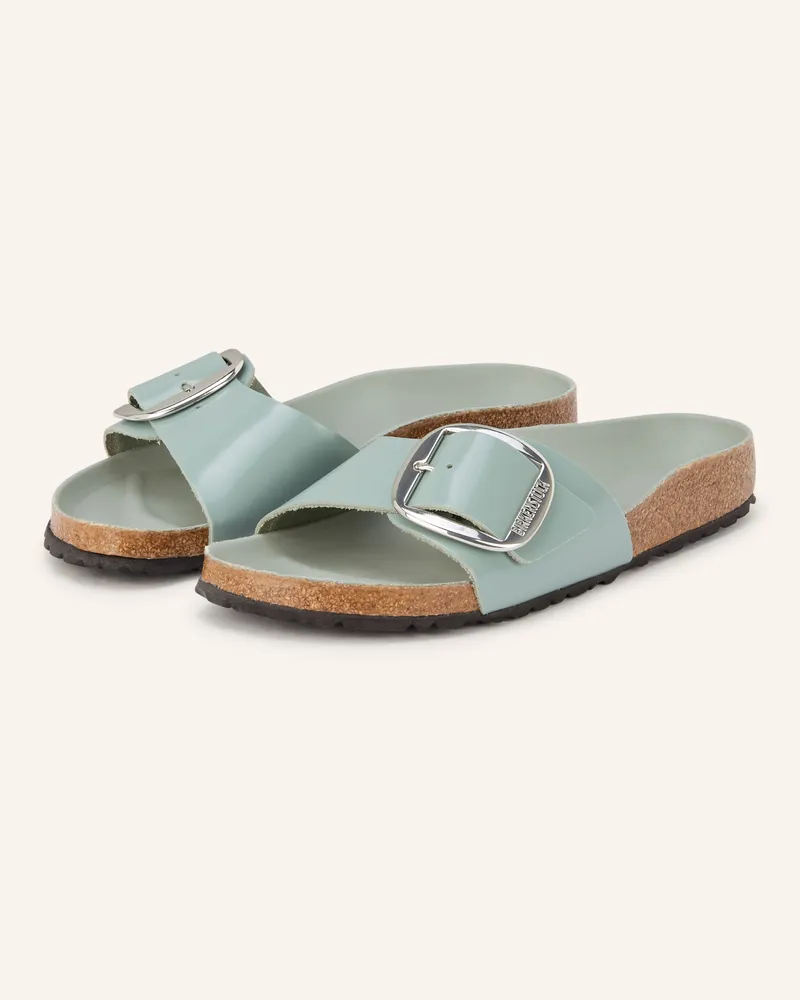 Birkenstock Pantoletten MADRID BIG BUCKLE Hellgrün