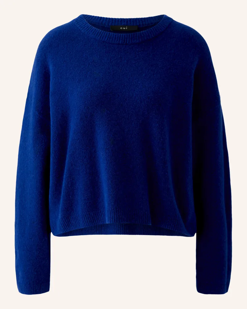 Oui  Pullover Nila blau Blau