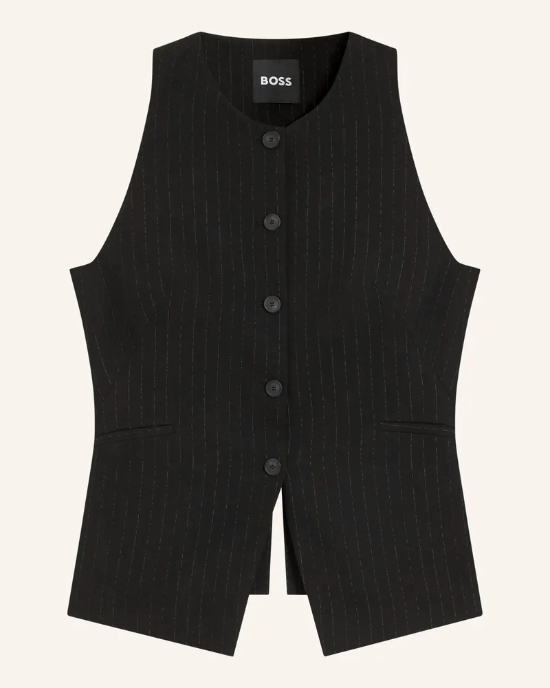 HUGO BOSS Blazerweste Juleran blau Dunkelblau