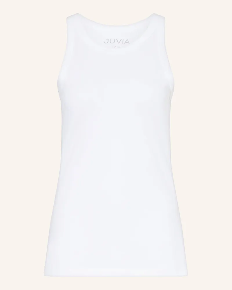 Juvia Top weiss Weiss