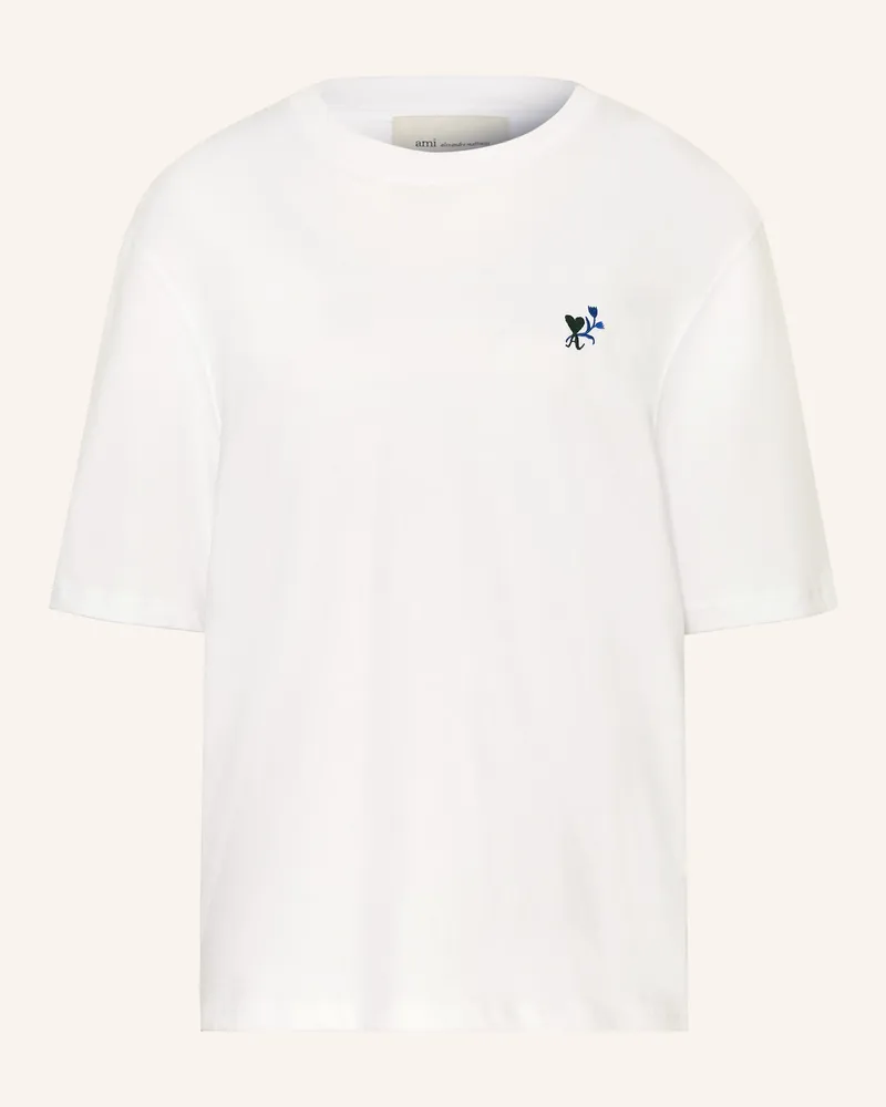 AMI Paris T-Shirt weiss Weiss
