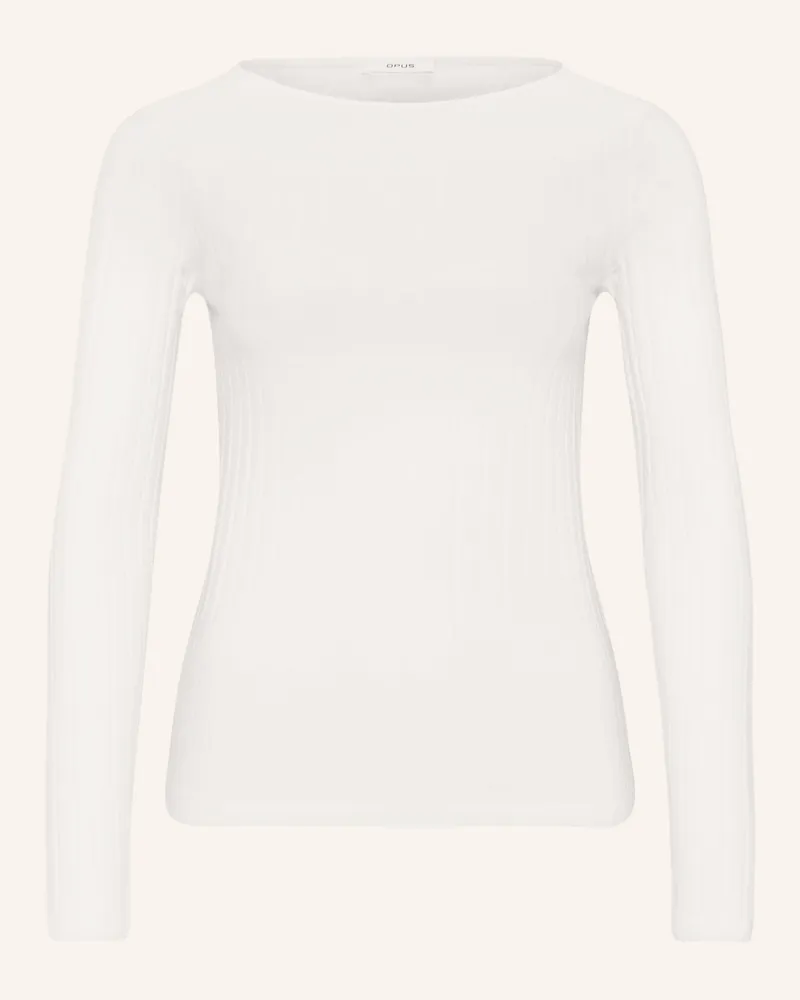 OPUS Longsleeve Sovke weiss Weiss