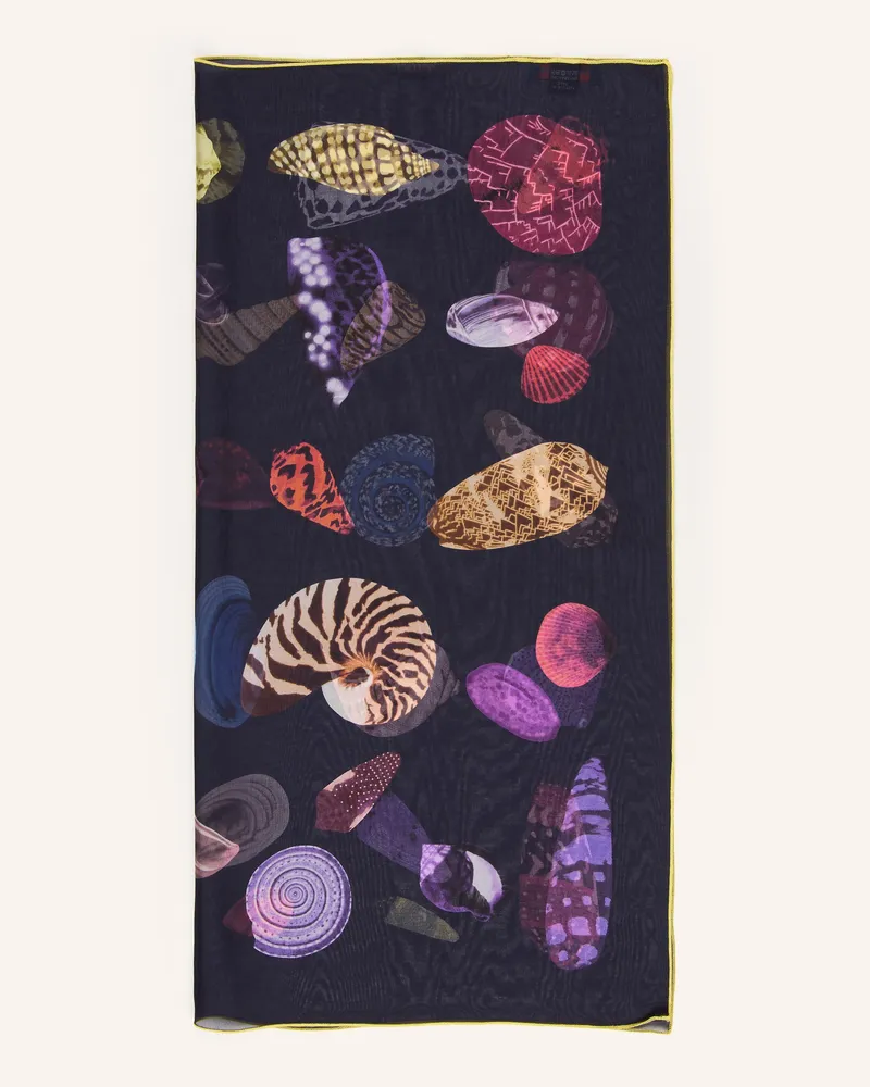 Barbieri Seidentuch schwarz Schwarz