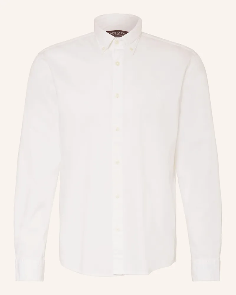 Marc O'Polo Hemd Regular Fit Weiss