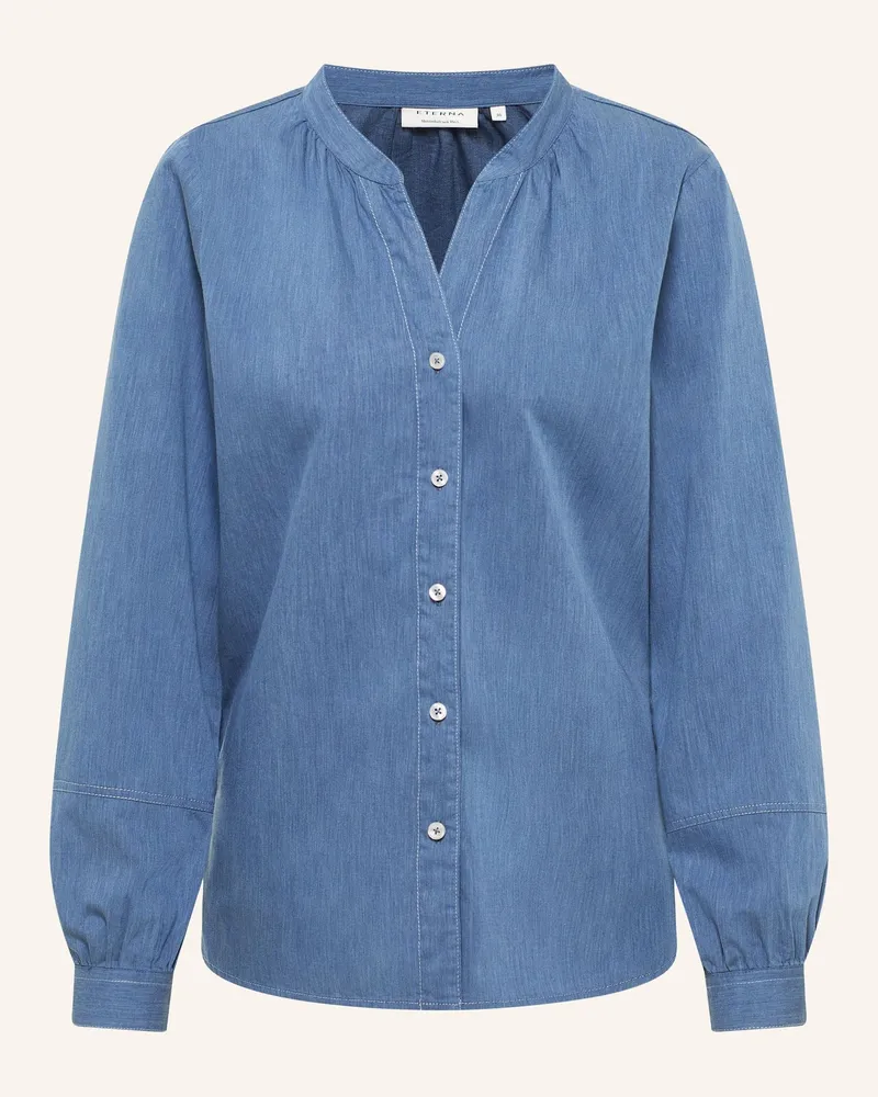 Eterna Bluse Blau