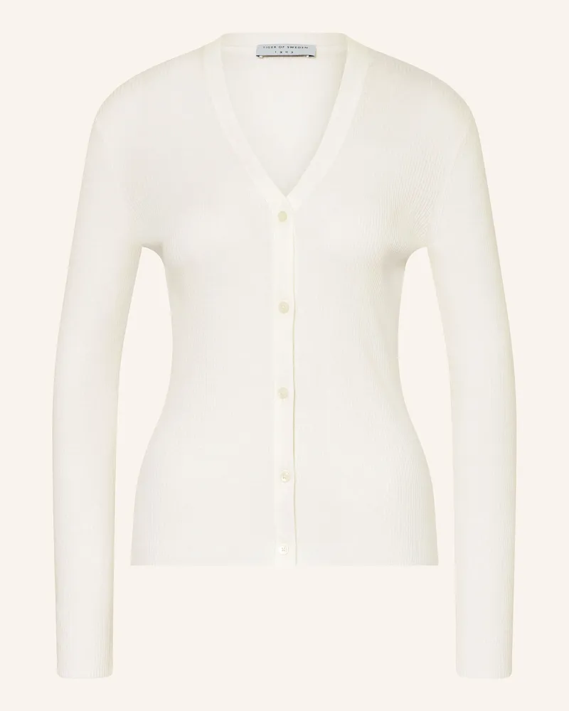 Tiger of Sweden Strickjacke GIANE Weiss