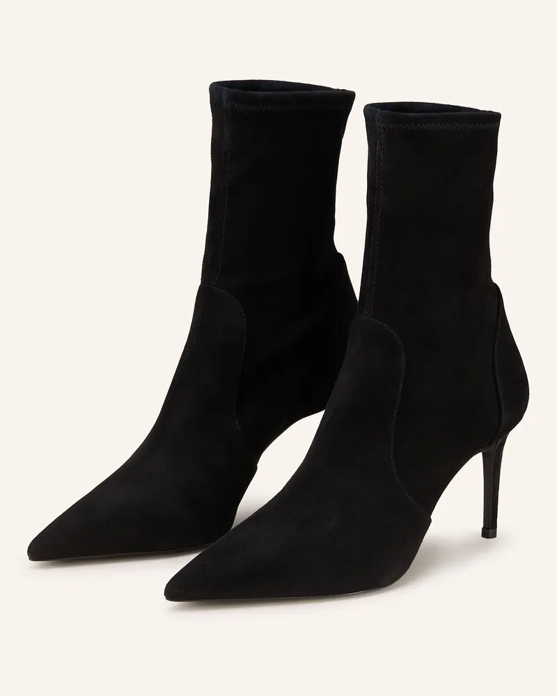 Stuart Weitzman Stiefeletten Stuart Power Bootie 75 schwarz Schwarz