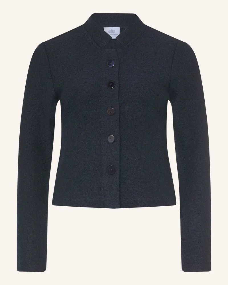 Hammerschmid Strickjacke Gerlos blau Dunkelblau