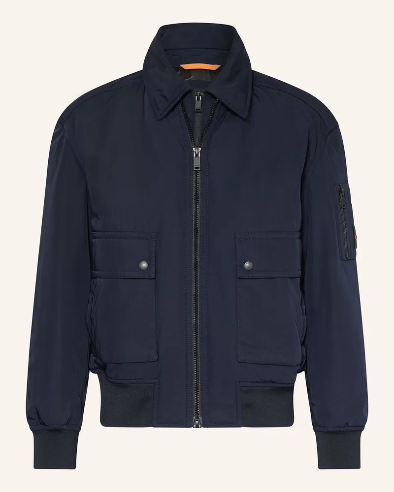 HUGO BOSS Blouson Oking blau Dunkelblau
