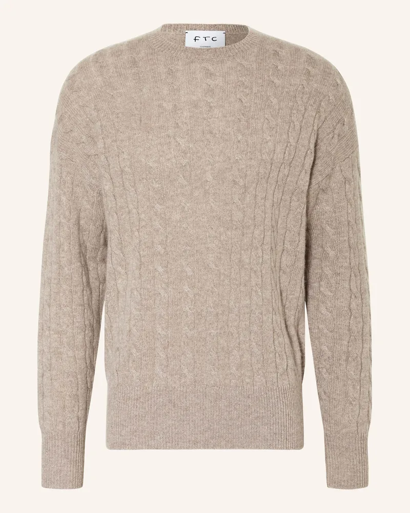 FTC Cashmere Pullover aus Cashmere Beige