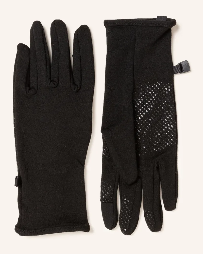 Icebreaker Multisport-Handschuhe U QUANTUM aus Merinowolle mit Touchscreen-Funktion Schwarz