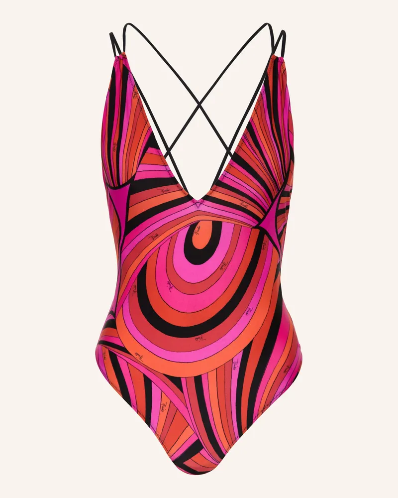 Emilio Pucci Badeanzug rosa Pink